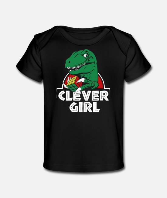 Clever girl- Baby organic t-shirt